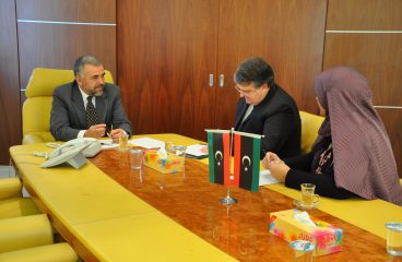 اجتماع السيد  وزير التخطيط  مع سفير جمهورية البرازيل الاتحادية لدى ليبيا