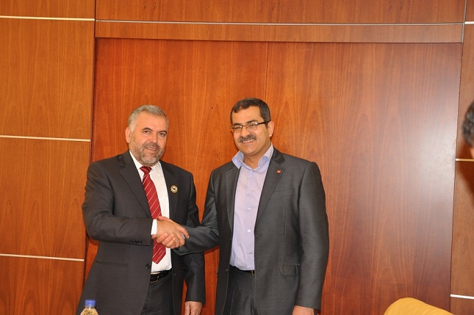 إجتماع السيد وزير التخطيط مع سفير دولة تونس الشقيقة